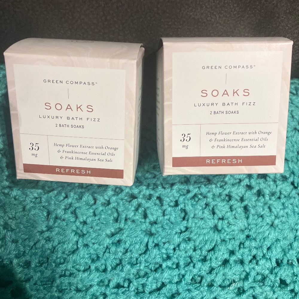 Bath Soaks”Refresh”- Set of 2 Boxes